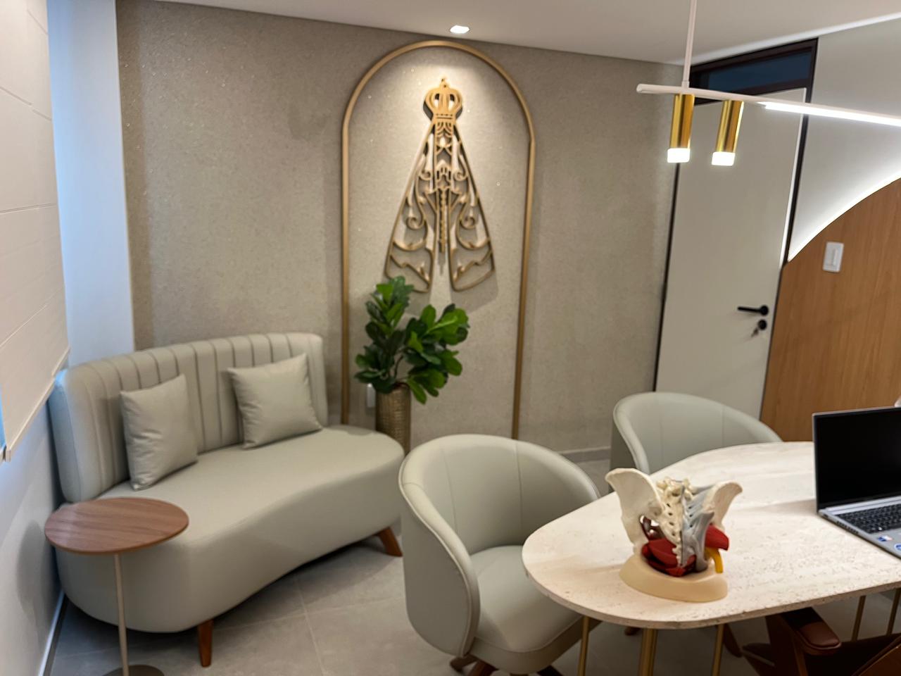 Sala de atendimento da Dra. Marília Clara em João Pessoa
